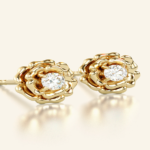 Welsh Gold Stud Earrings for Everyday Elegance